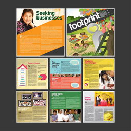 國際視野，彩色綻放 手繪風格企業宣傳冊設計新范式